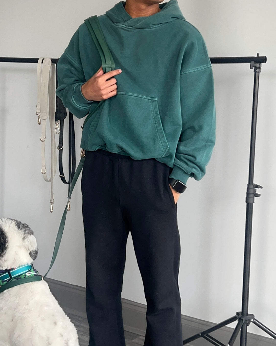 Jaxon & Paw Leash | Classic Green