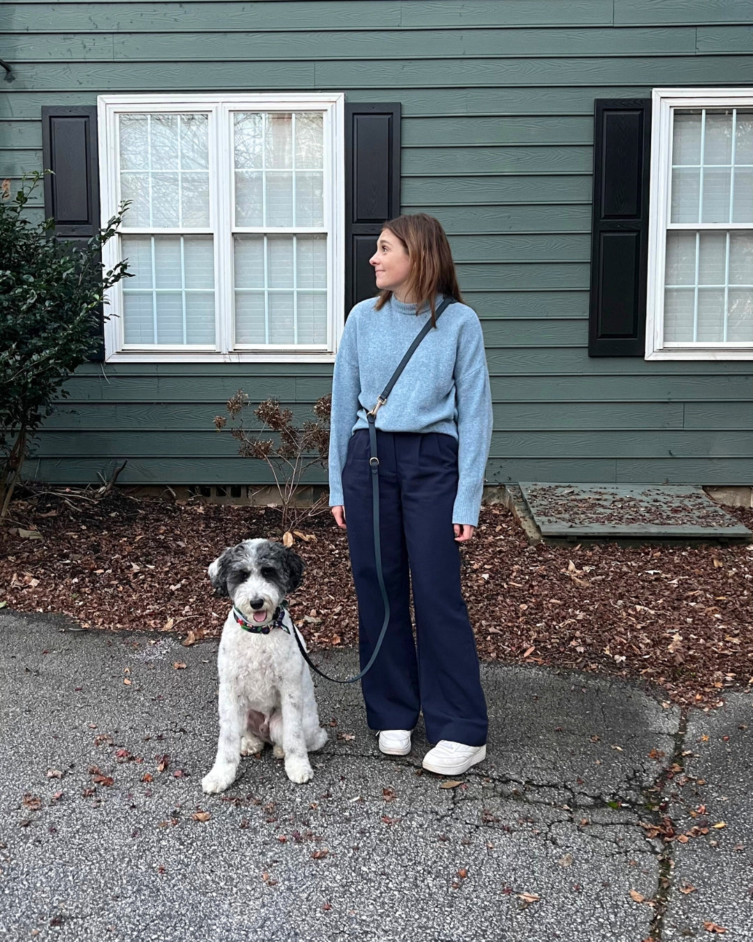 Jaxon & Paw Leash | Classic Navy