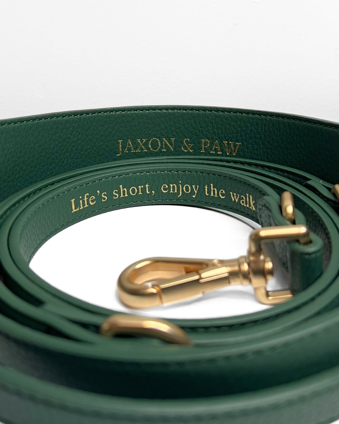 Jaxon & Paw Leash | Classic Green
