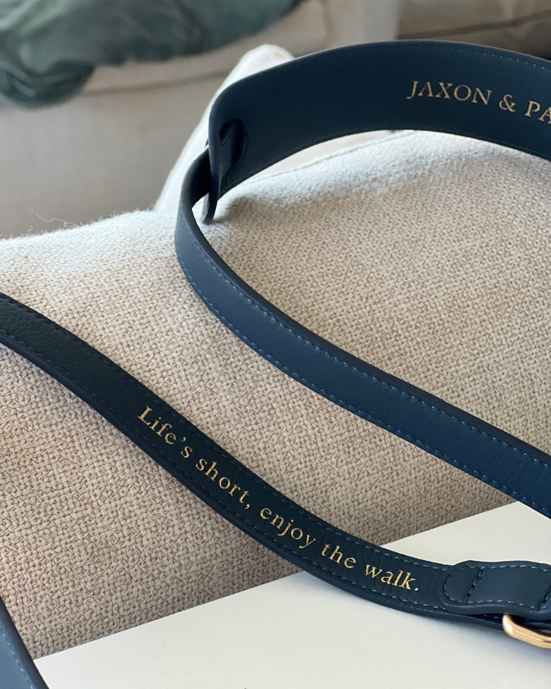 Jaxon & Paw Leash | Classic Navy